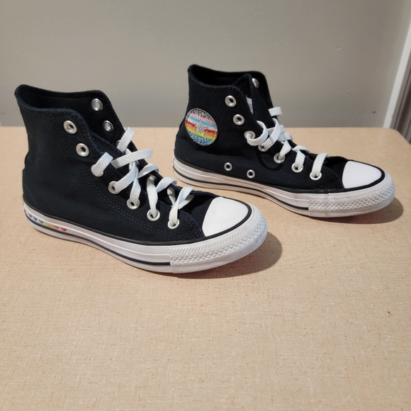 Converse Chuck Taylor All Star Pride By You High Tops Women's 5.5 Custom - Picture 6 of 12